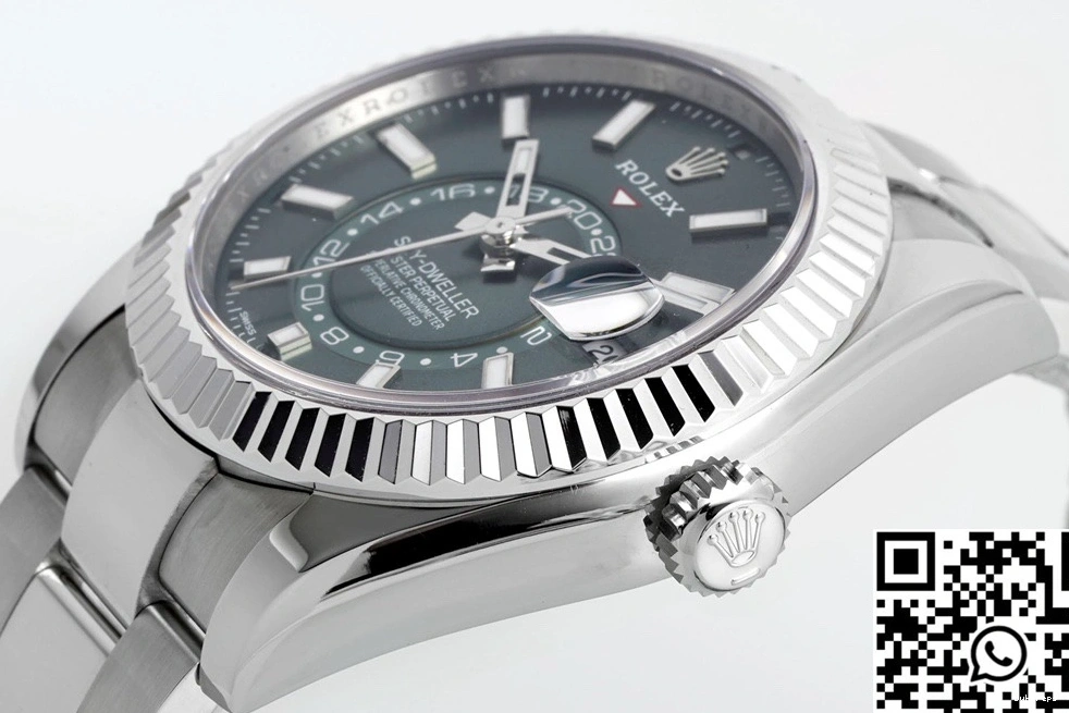 Green DWELLER Rolex ZF M336934-0001 SKY Dial Factory 0101